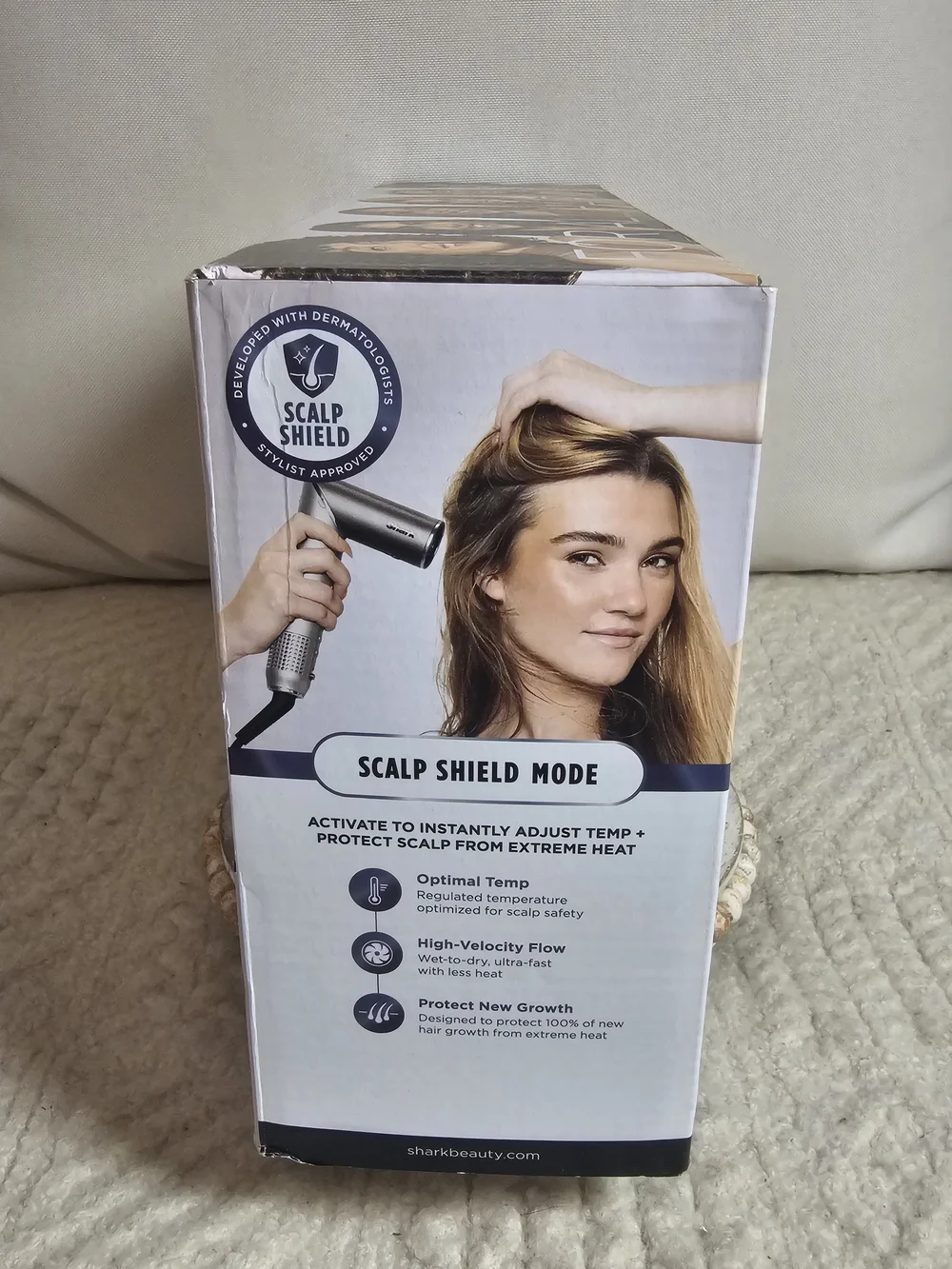 Brand New Shark HD641 FlexFusion Hair Dryer+Fusion Hair Brush Ceramic Air Styler